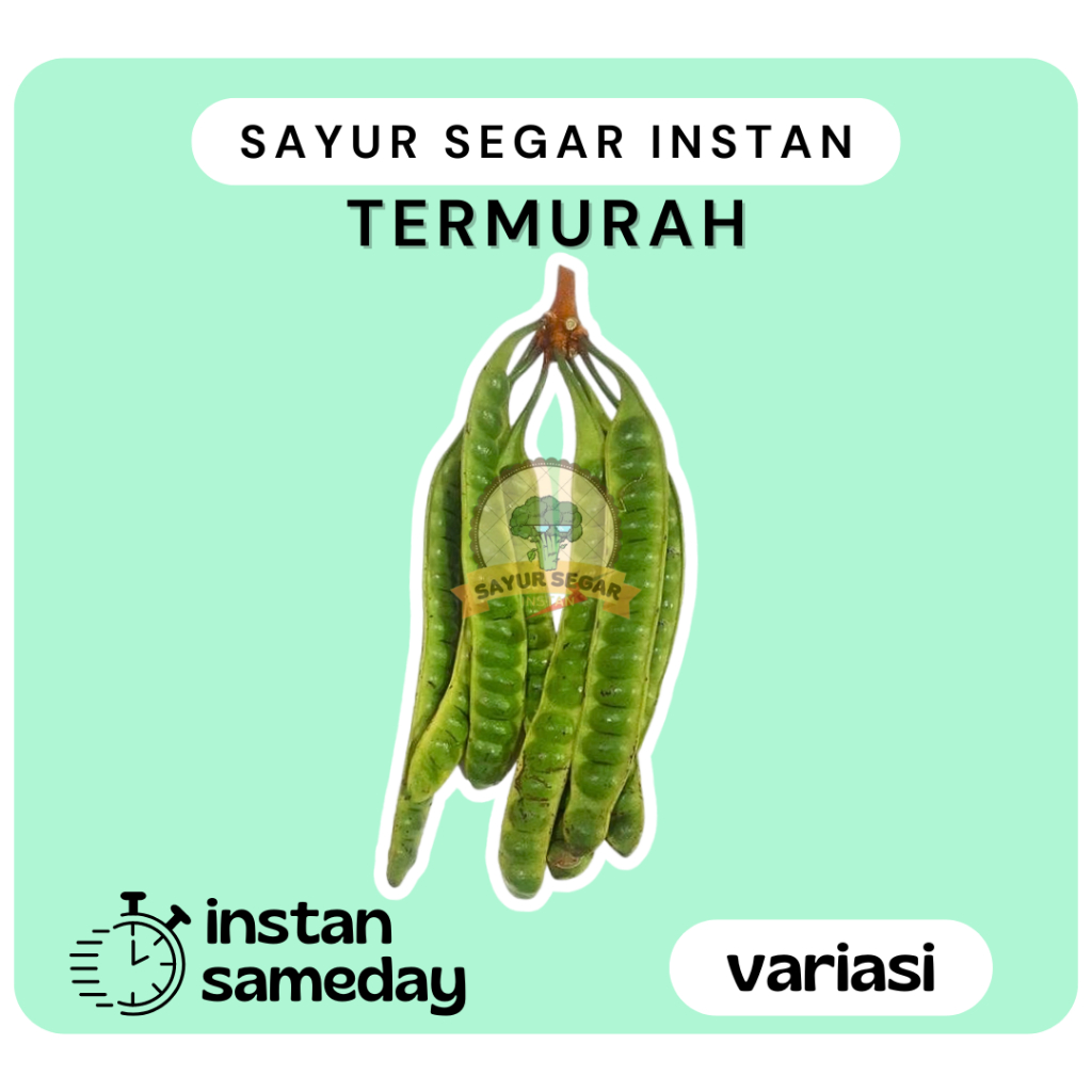 

Pete Petai Lonjor per Papan - Sayur Segar Instan