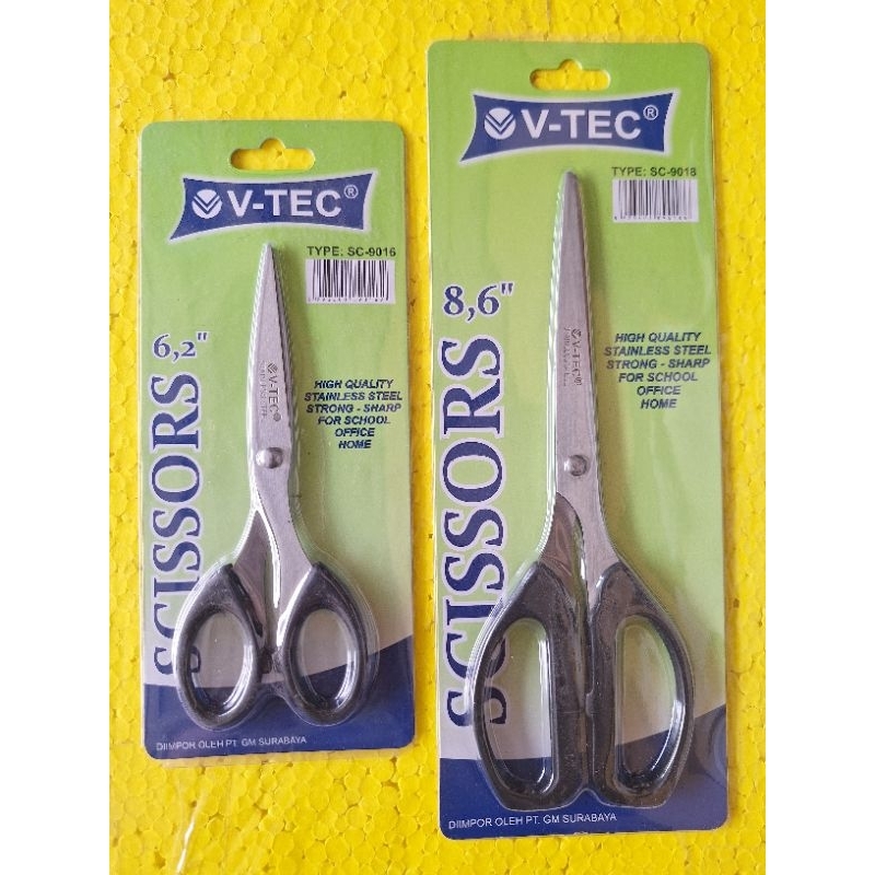 

1 pc | GUNTING HITAM VTEC PREMIUM | Besar 8,6inch / Kecil 6,2inch 《 Wajib Punya ! 》