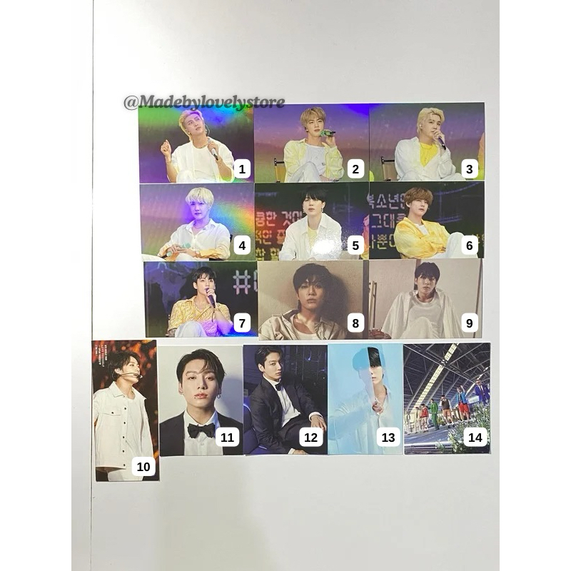 POSTCARD BTS (SOWOOZOO, GOLDEN, PROOF)