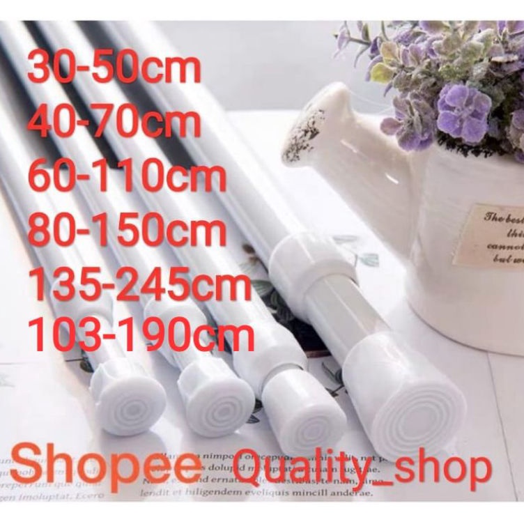 Siap Kirim Tiang tirai flexible Tiang fleksibel gorden TIANG PINTU TIANG KOLONG DAPURtiang fleksibel