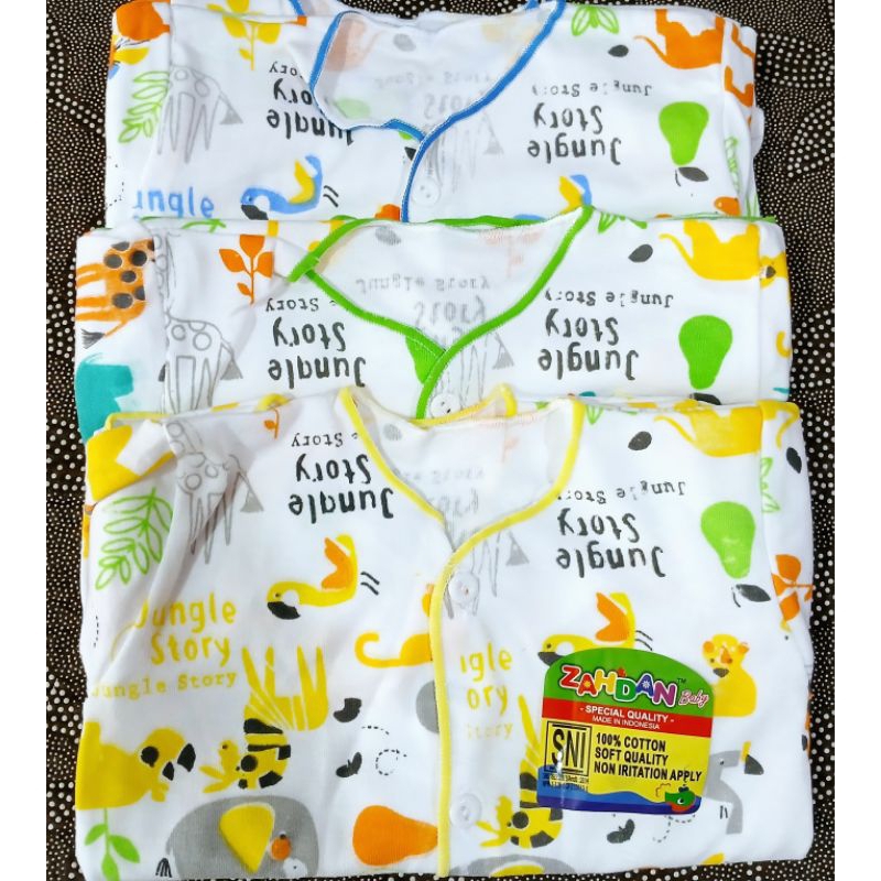 BAJU BAYI NEWBORN ZAHDAN 6PCS