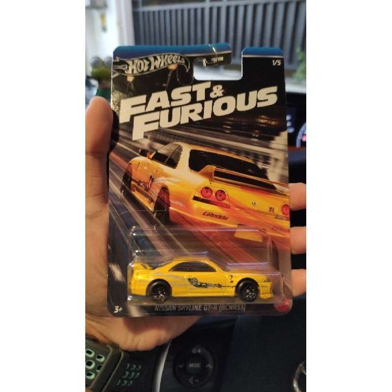 Hotwheels Fast & Furious Nissan Skyline GT-R (BCNR 33)