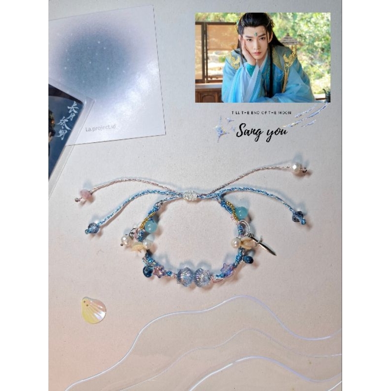 Sangyou bracelet/Till the end of the moon