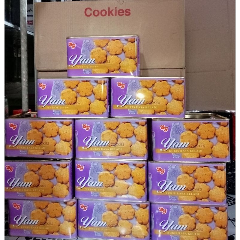 

yam cookies keladi malaysia (satu kotak) 700g