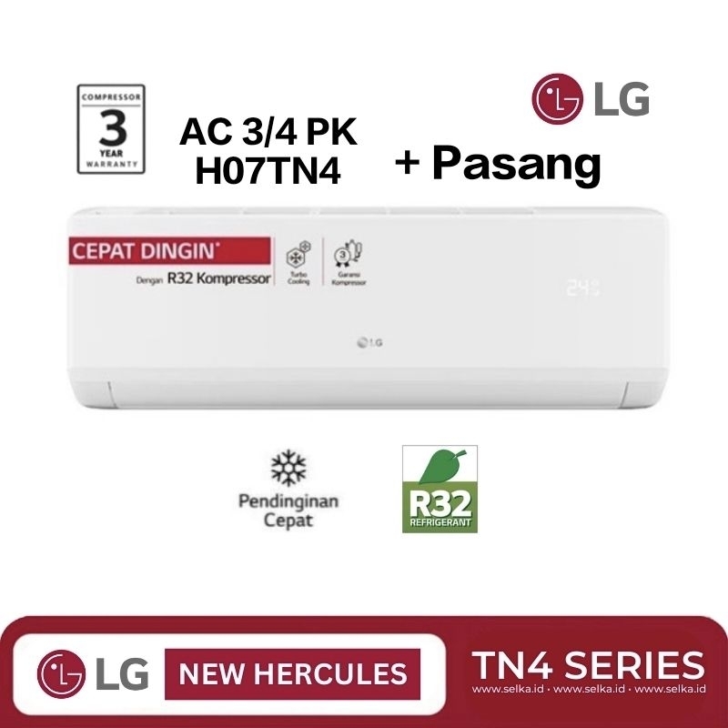 AC LG 3/4 PK H07TN4 Hercules Low Watt Plus Pasang