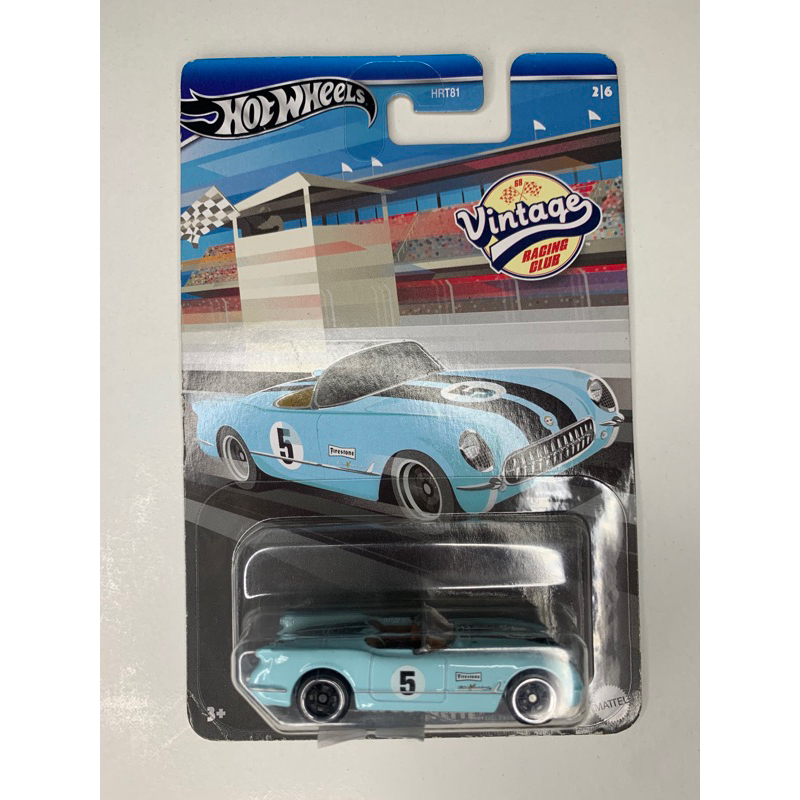 Hot Wheels 1955 Corvette Vintage Racing Club