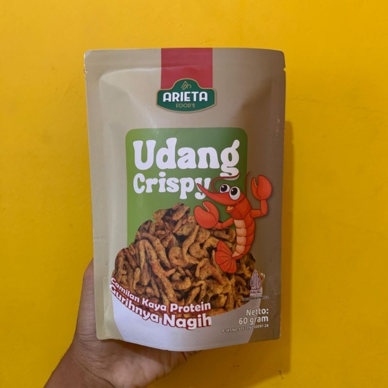

TERMURAH!!!! Udang Crispy Cemilan/Lauk Siap Makan Oleh-Oleh Khas Blora