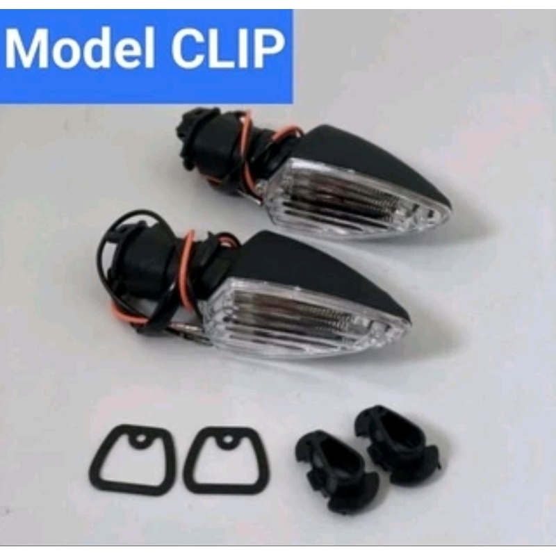 SEPASANG LAMPU SEIN STANDAR VIXION NEW/R15/R25/XABRE ( MODEL ORI )