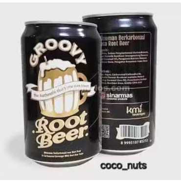 

GROOVY ROOTBEER CAN / GROOVY COFFE BEER CAN 330 ML