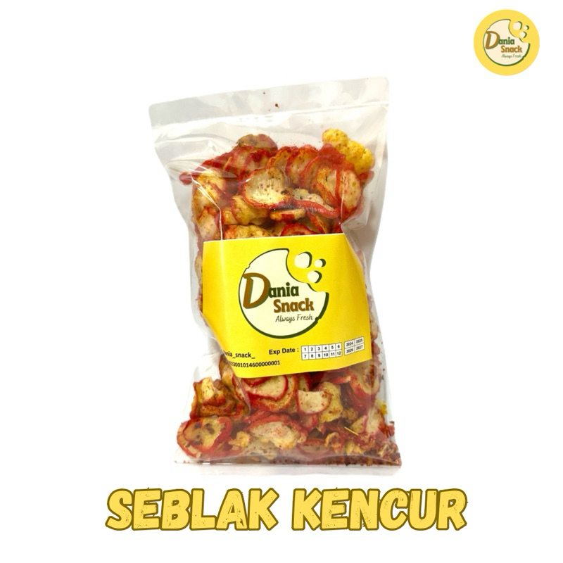 

SNACK/KRIPIK SEBLAK [140 gram] PEDAS GURIH ASIN