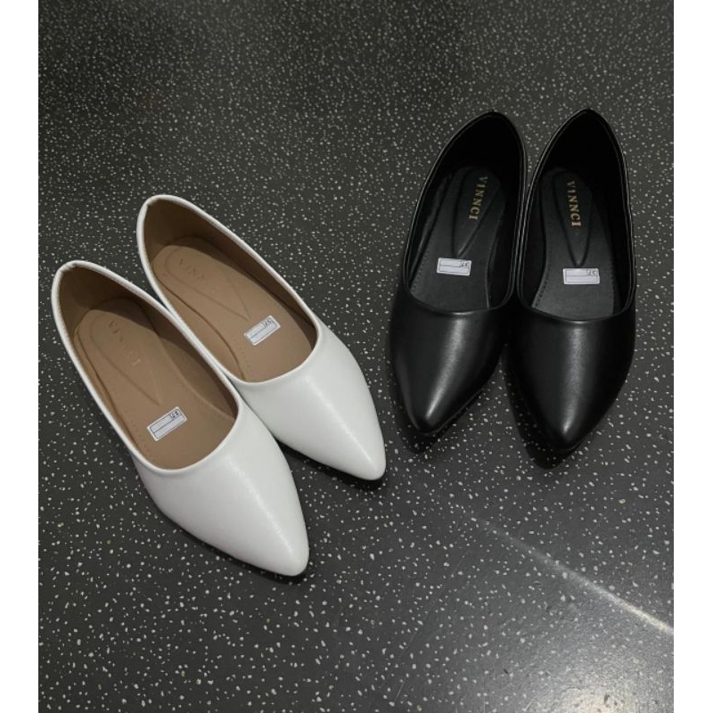 Flatshoes Wanita Polos - Pansus Wanita Polos