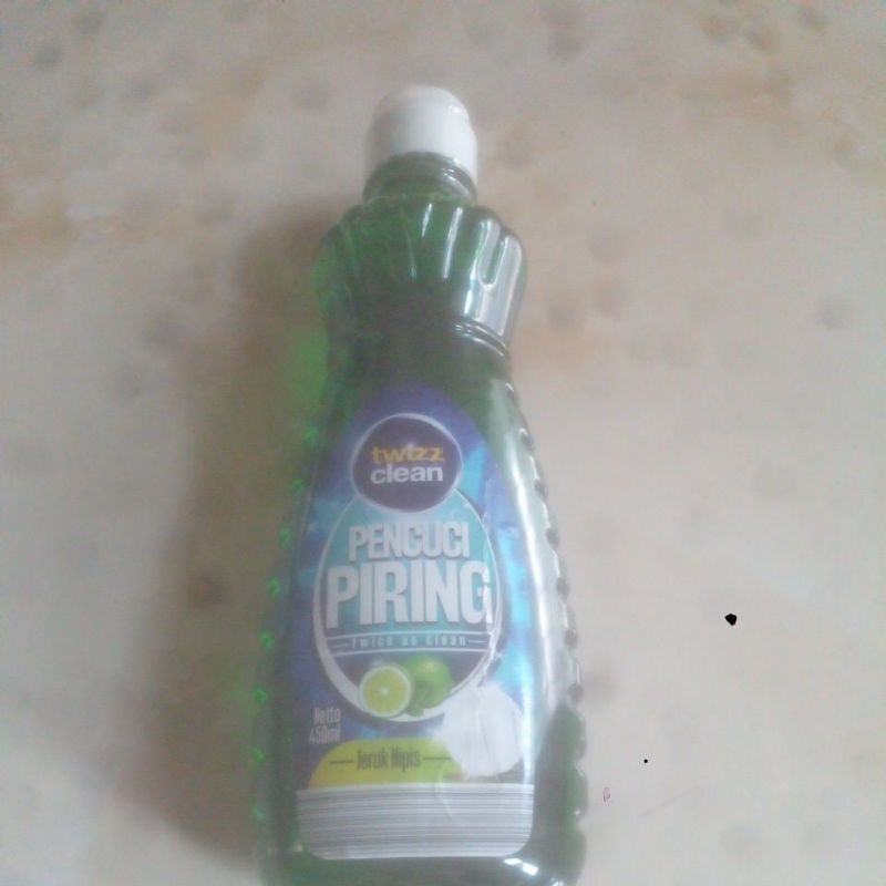 twizz clean cairan pencuci piring kemasan botol 450ml