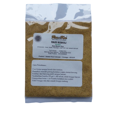 

Bumbu Nasi Kebuli Rasakoe Kemasan 25gr
