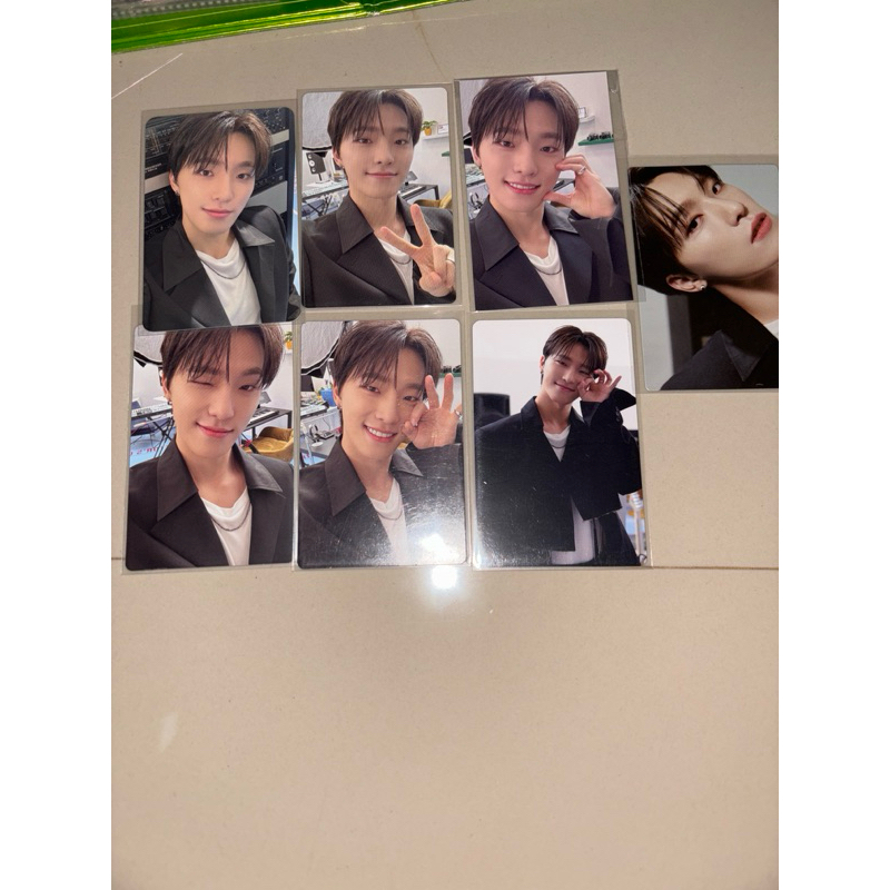 wts pc photocard dino gv 17 right here dino rpc hear here dino torec dino pob dino wink takoyaki din
