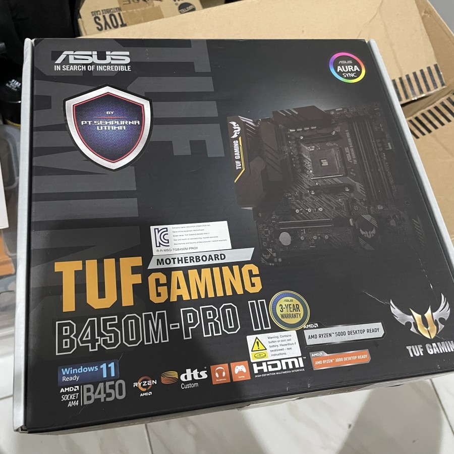 Motherboard ASUS TUF GAMING B450M PRO II