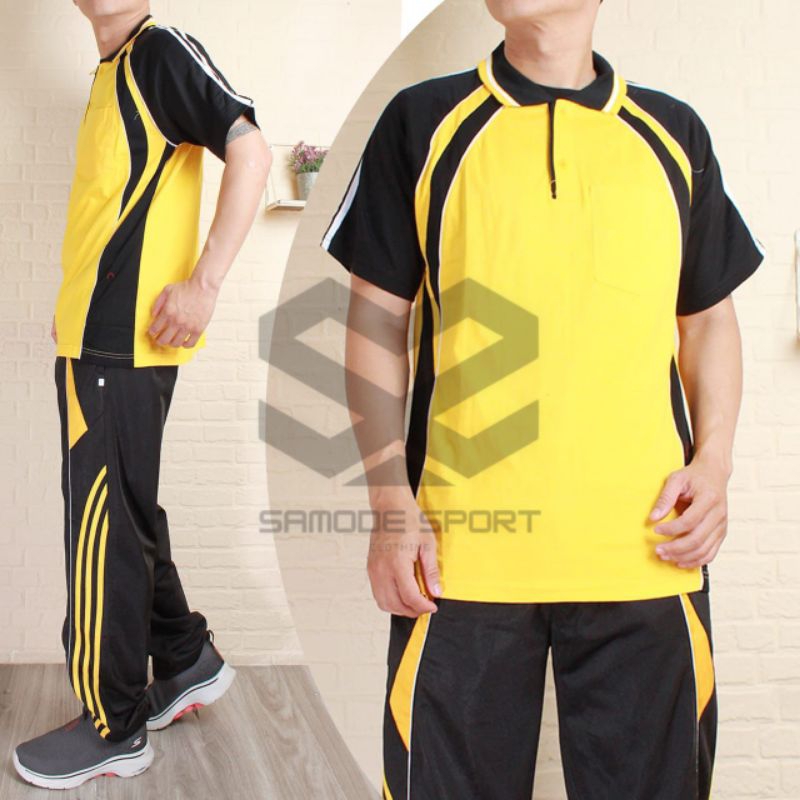 Setelan kaos olahraga terbaru lengan pendek // setelan olahraga lengan pendek