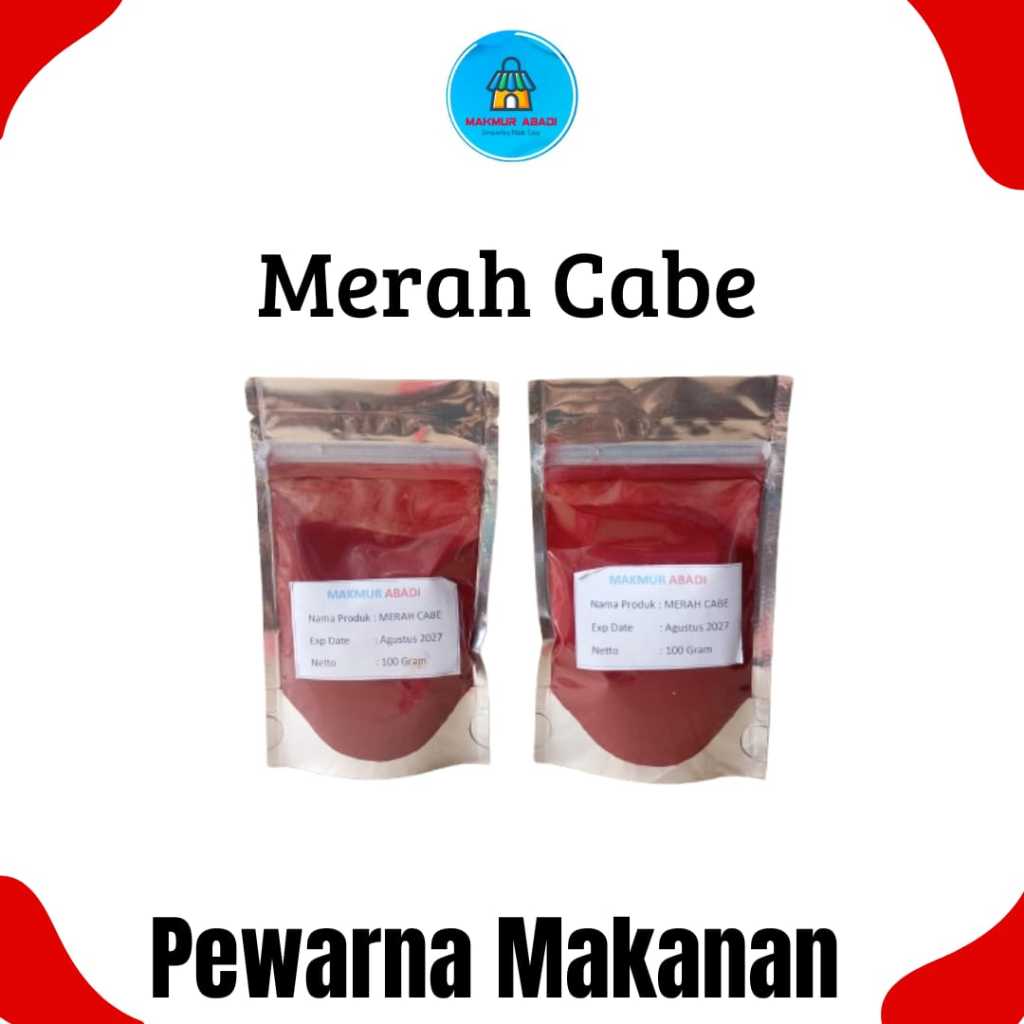 

Pewarna Makanan Makmur Abadi Kemasan 100 g