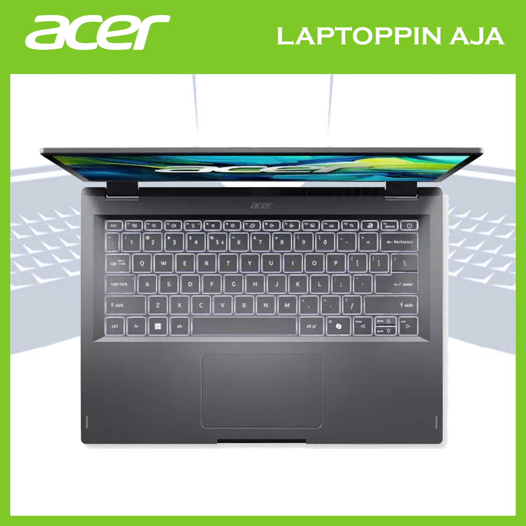 ACER ASPIRE SPIN 14 ASP14-51MTN CORE 7 150U MEMORI 16 GB SSD 512 GB WIN 11 + OHS