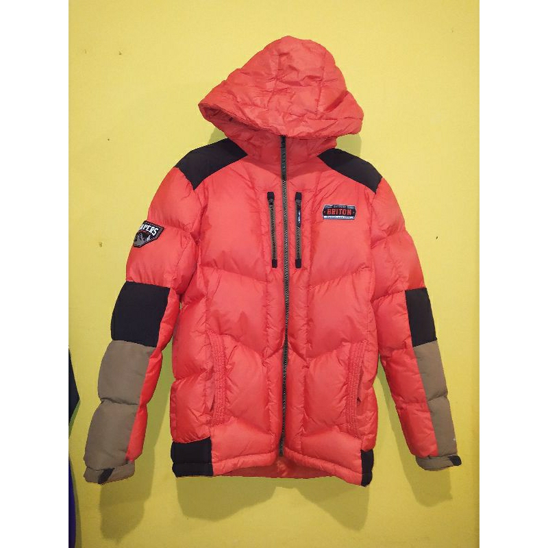 Jaket bulu angsa second