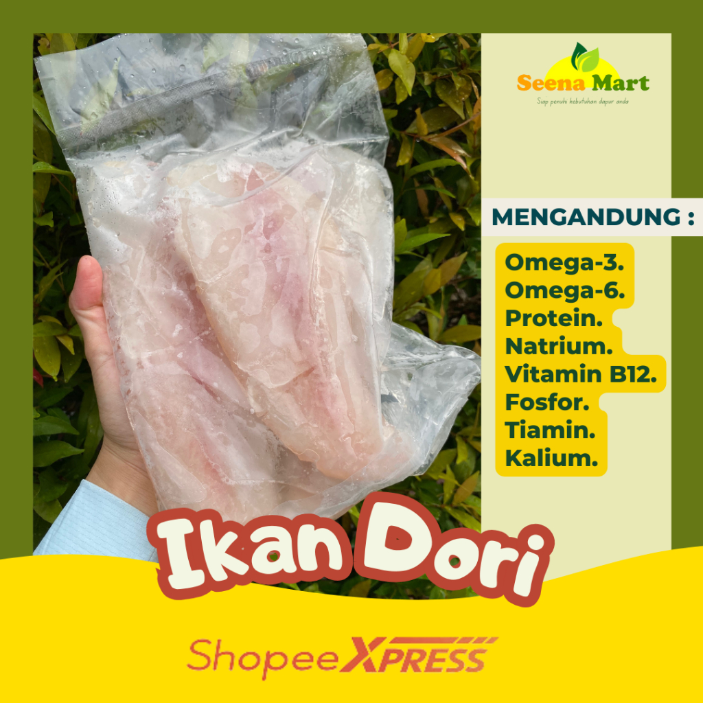 

Ikan Dori Filet Ikan Dori 1 kg Sayur Lampung Frozen Lampung