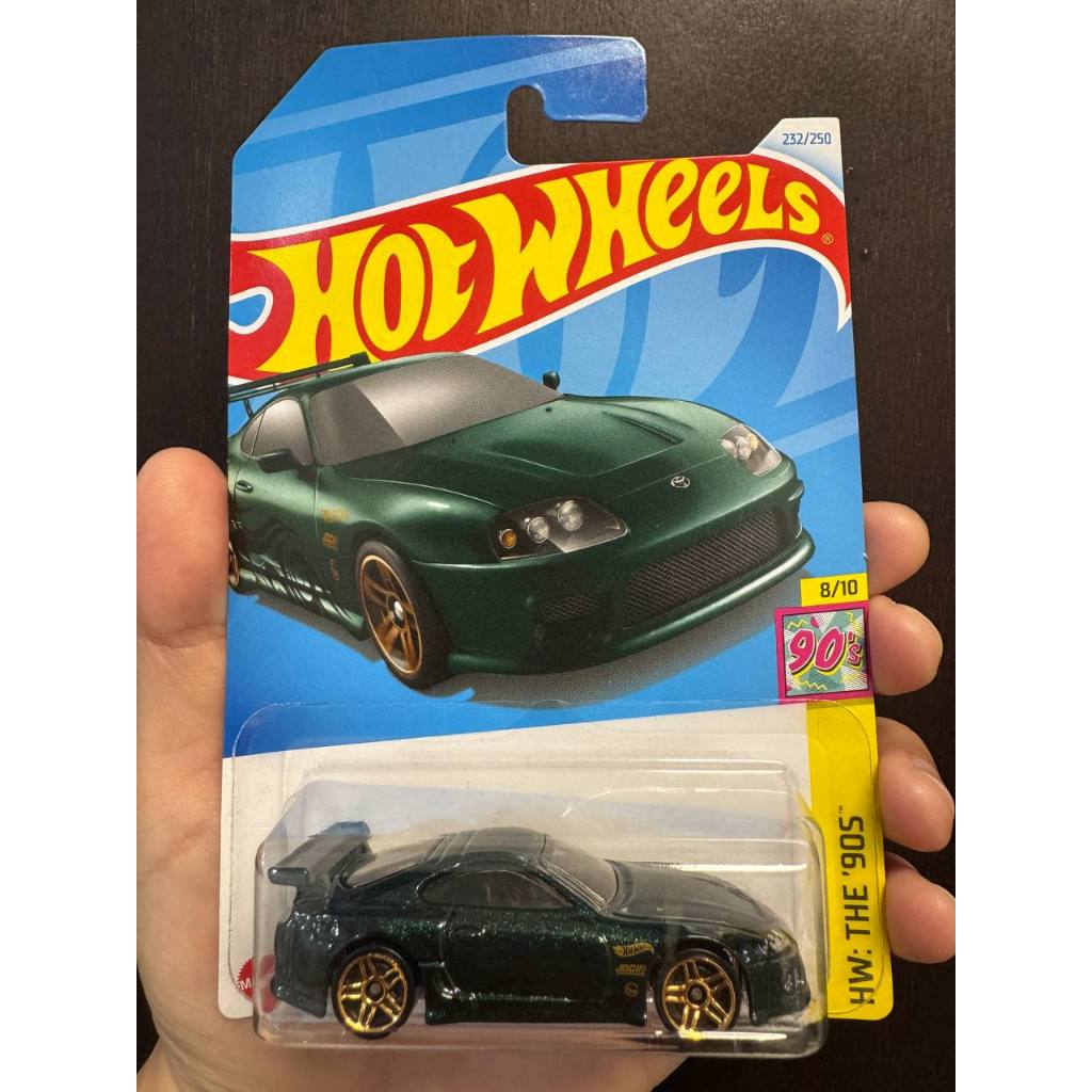 Hot Wheels Toyota Supra MK4 Hijau