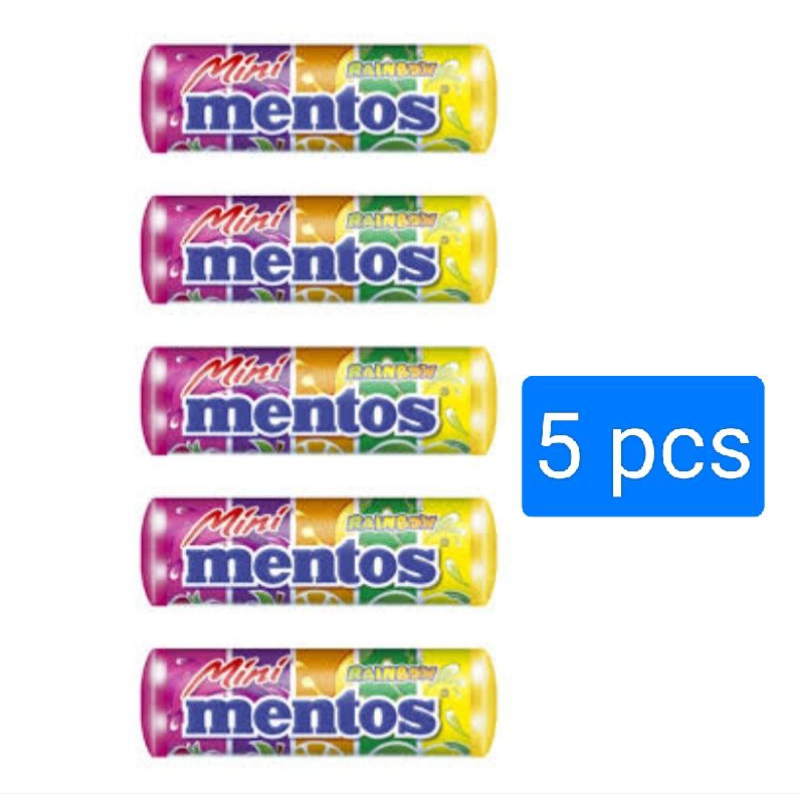 Mentos roll mini rainbow(5 stik)