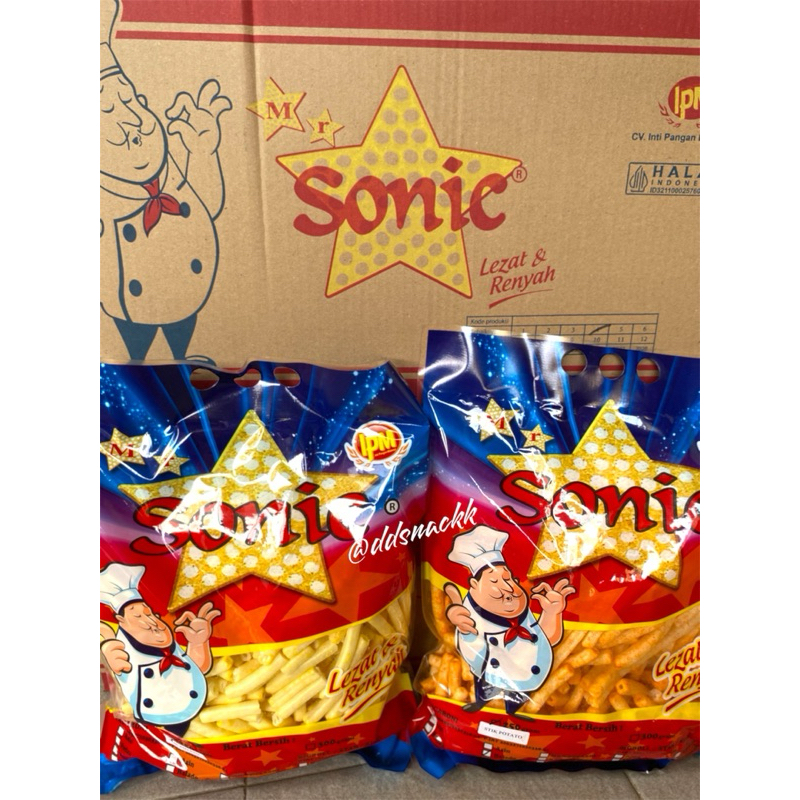 

SNACK STIK KENTANG MR.SONIC ALL VARIAN 250GRAM