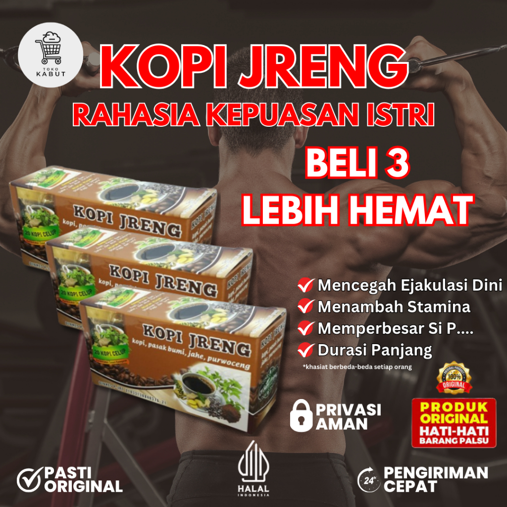 

Kopi Jreng joss x Original - Membantu Melancarkan Peredaran Darah Beli 3box lebih Hemat isi 20s
