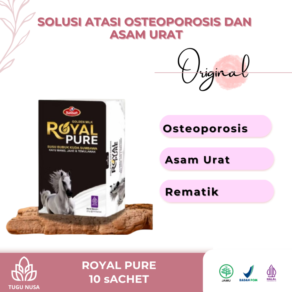 

Royal Pure Susu Kuda Murni Susu Kuda Liar Asli Alami