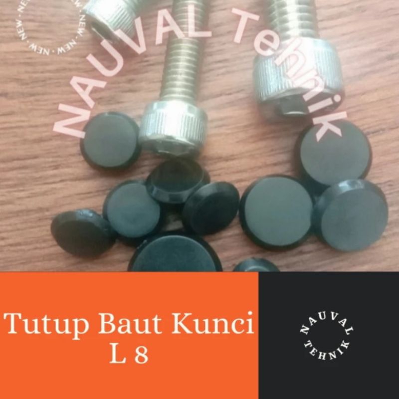 (10 pcs) Tutup Baut L  kunci L8