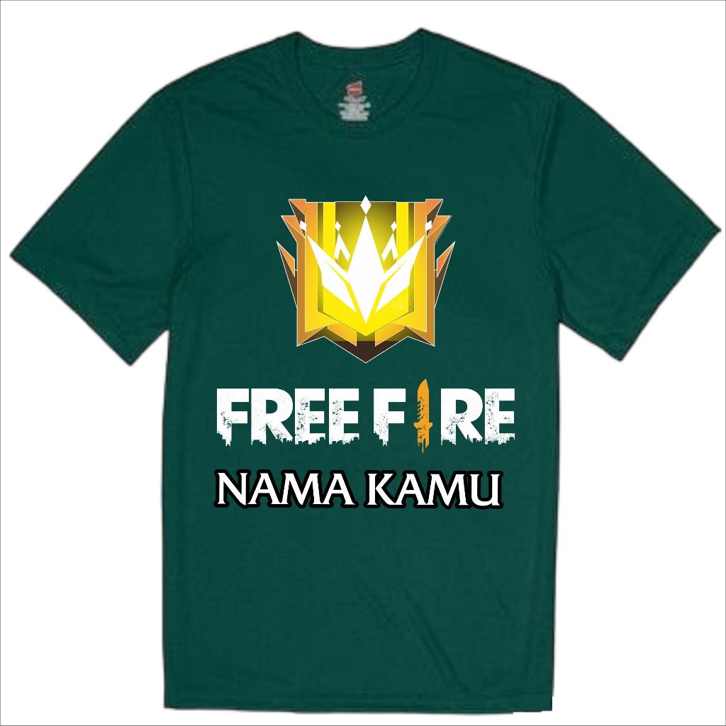 Baju Kaos Anak ff Grand Master couple Laki Laki dan Perempuan Usia1-10 Tahun Warna H-Botol