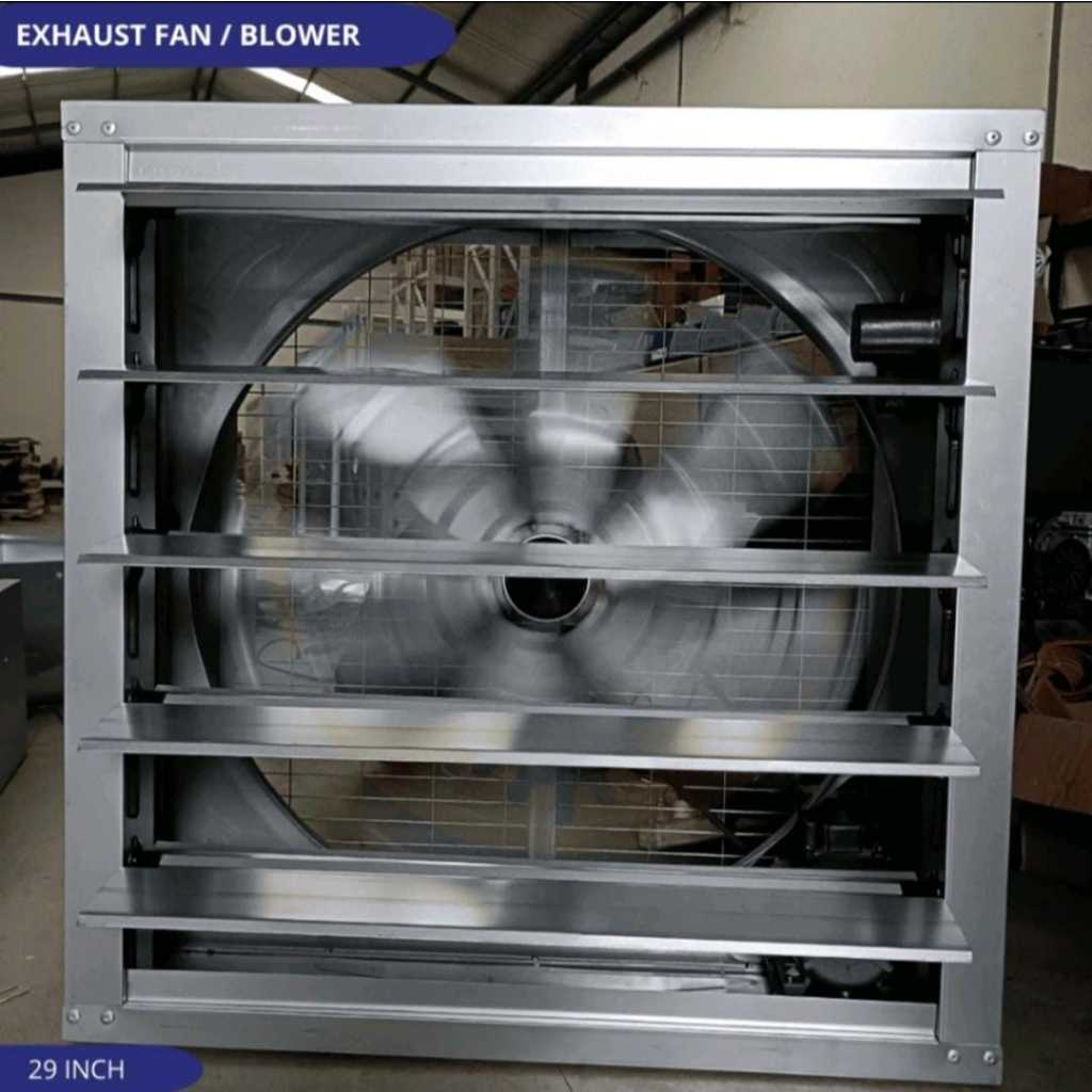 Blower Kipas Exhaust Fan 29 inch untuk Kandang Ayam close house | Industri | Gudang