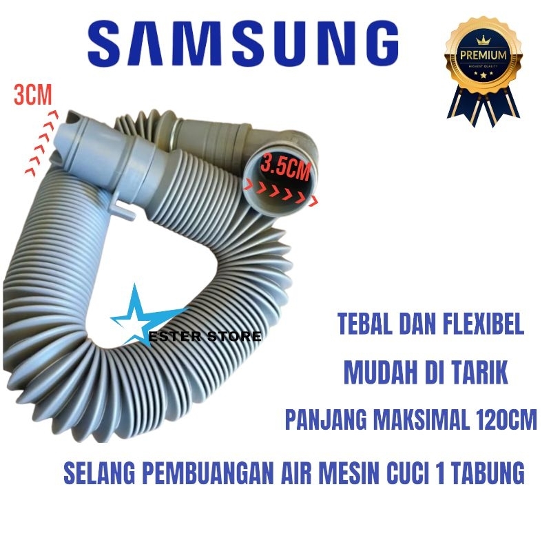 Selang pembuangan air mesin cuci Samsung 1 Tabung/ Top loading