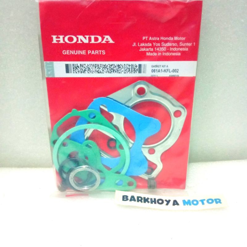 Topset Paking Blok Mesin Honda Supra Fit Old Fit New Legenda Revo Lama KFL
