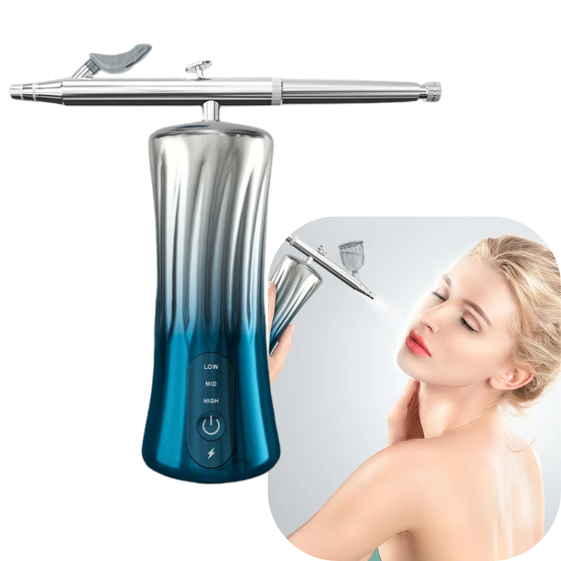 Airbrush Oxygen Spray Gun Beauty Nail Face Makeup