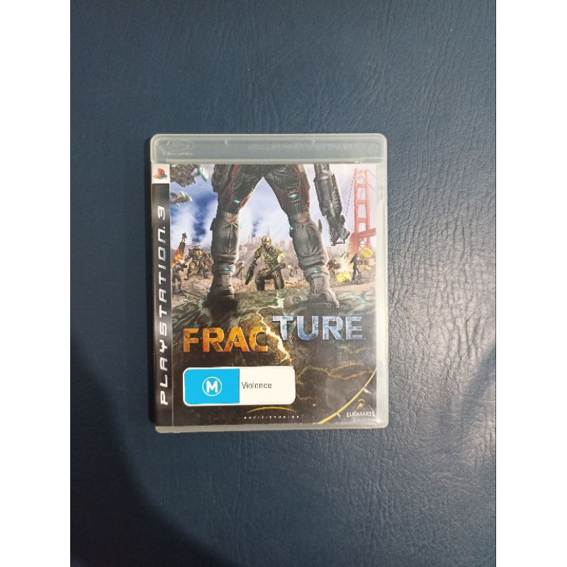 PS3 Fracture Reg 4 English BD Kaset CD Game Playstation 3 Games