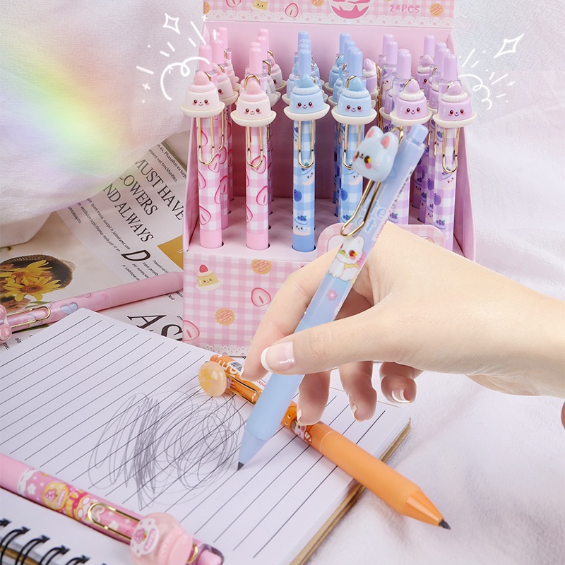 

New Pensil Pencil Mekanik 0.5mm Model Cake Impor