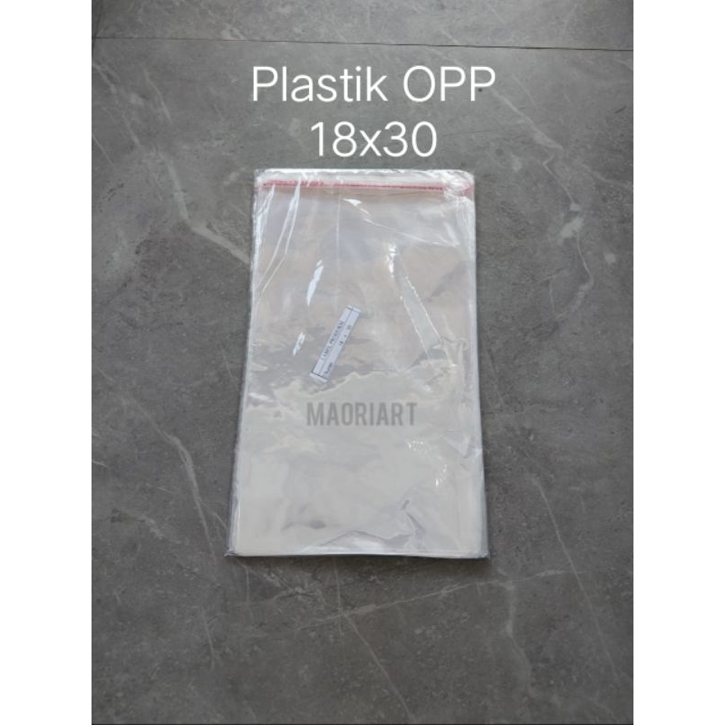 

Plastik OPP 18x30