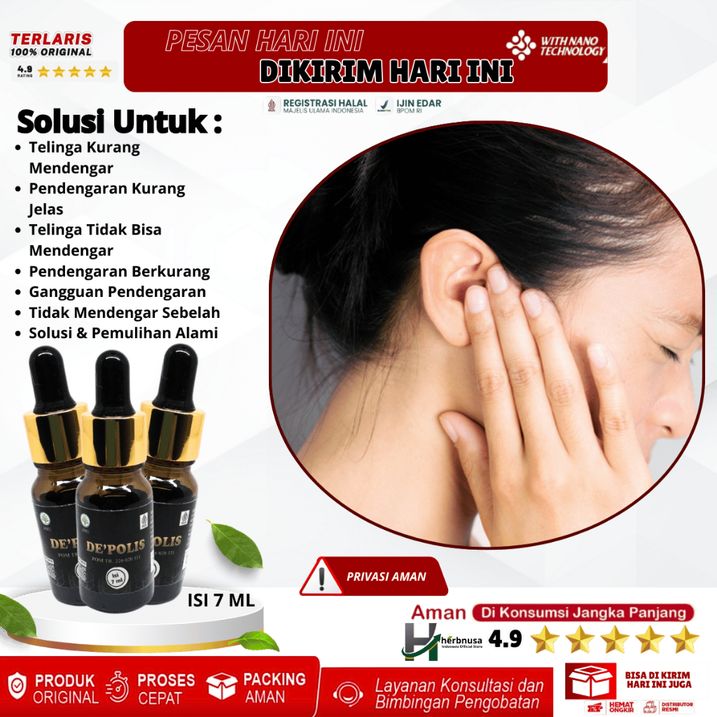 Obat Telinga Kurang Mendengar, Obat Pendengaran Kurang Jelas, Obat Telinga Tidak Bisa Mendengar, Oba