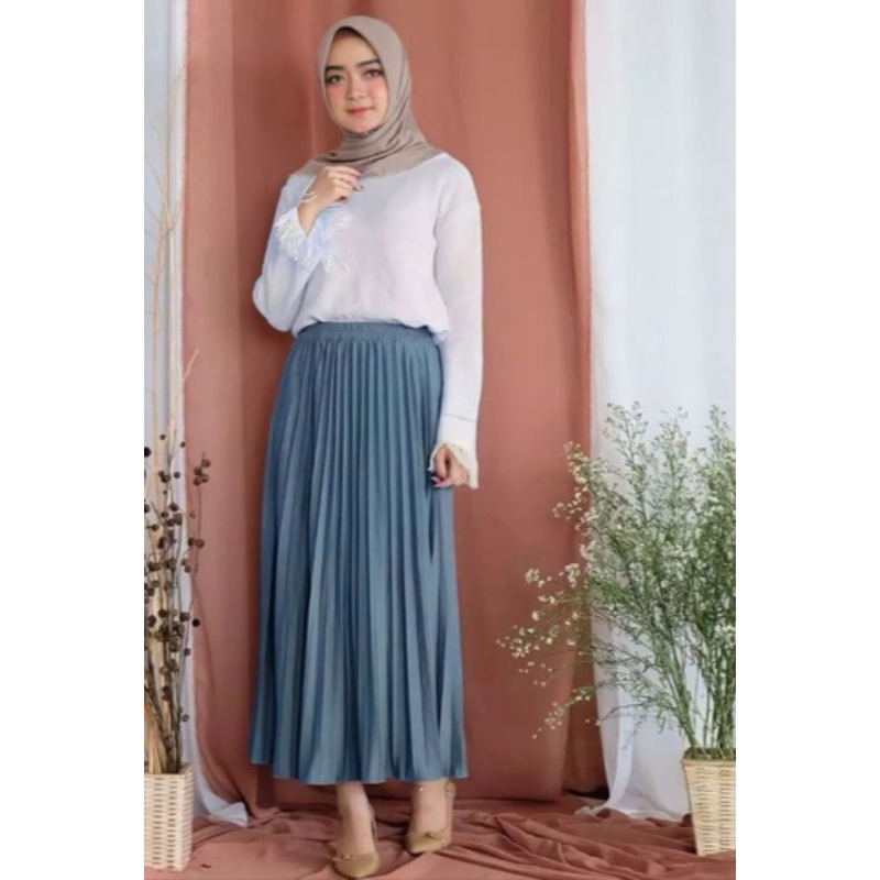 (COD) GRATIS Ongkir/ Harga Promo hari ini/ROK PLISKET/ROK PLISKET DEWASA /ROK PLISKET MOTIF PREMIUM/