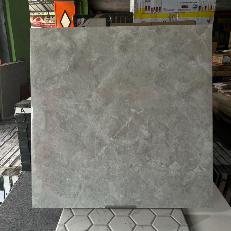 Granite lantai sun power 60x60cm Limo gris