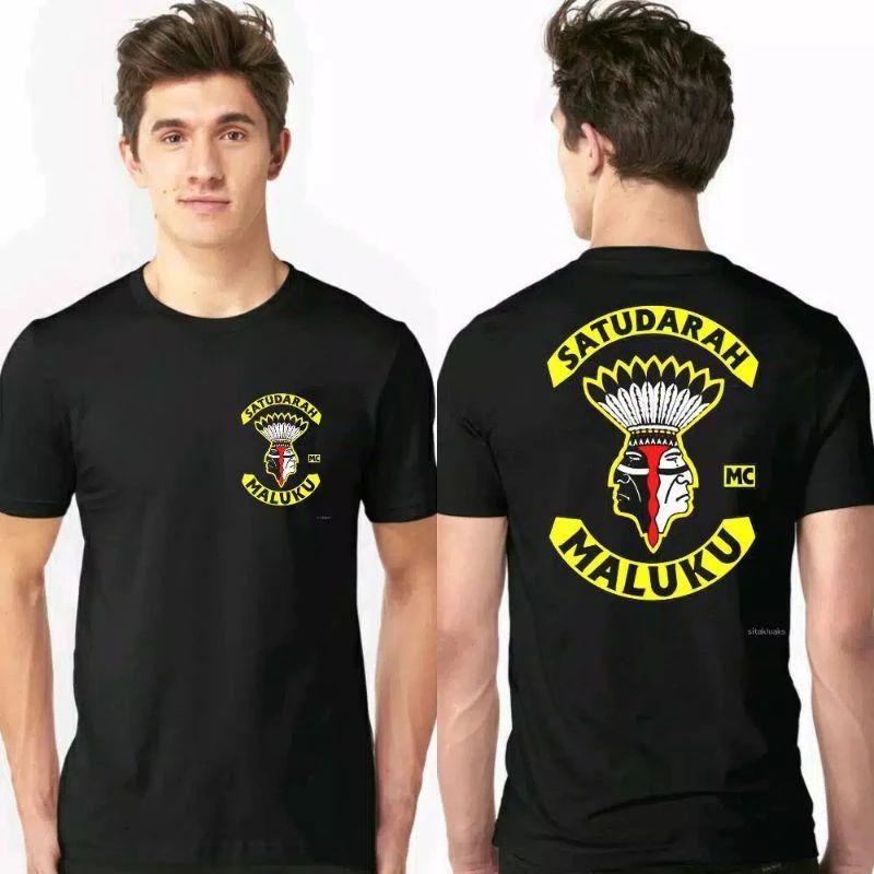 KAOS SATU DARAH MALUKU PRINT DTF MODEL