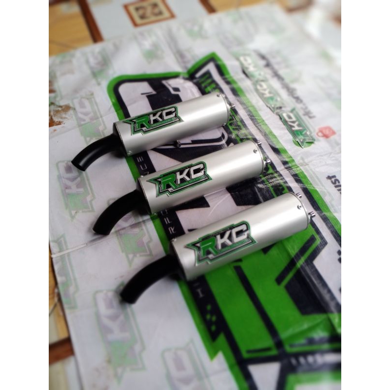 silincer knalpot racing terlaris (knalpot mini 2tak) original rkc suara garing