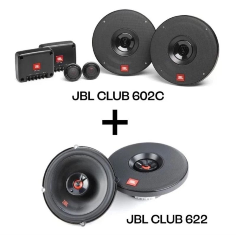 JBL Paket CLUB SERIES 1 Speaker Audio Mobil. - Dinasti Audio
