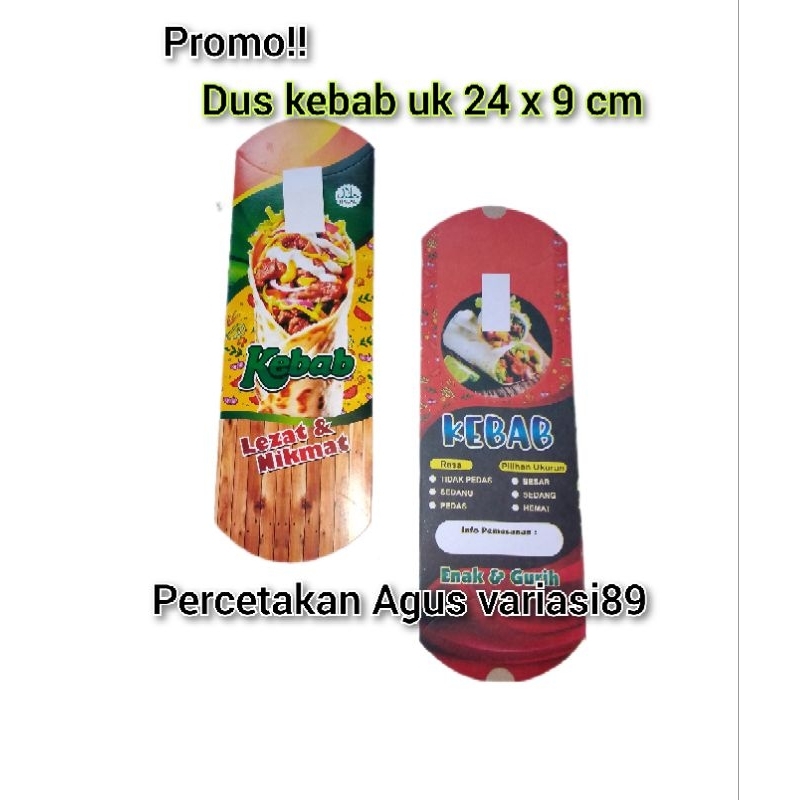 

Promo dus kebab ukuran 24 x 9 cm // wadah kebab jumbo // kemasan kebab jumbo