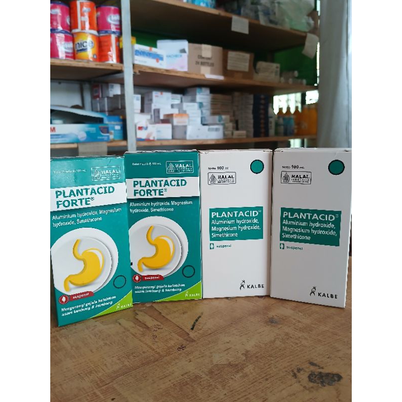 Plantacid Syrup & Plantacid Forte Suspensi 100ml