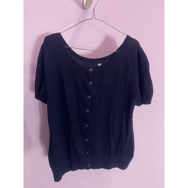 cardigan lengan pendek