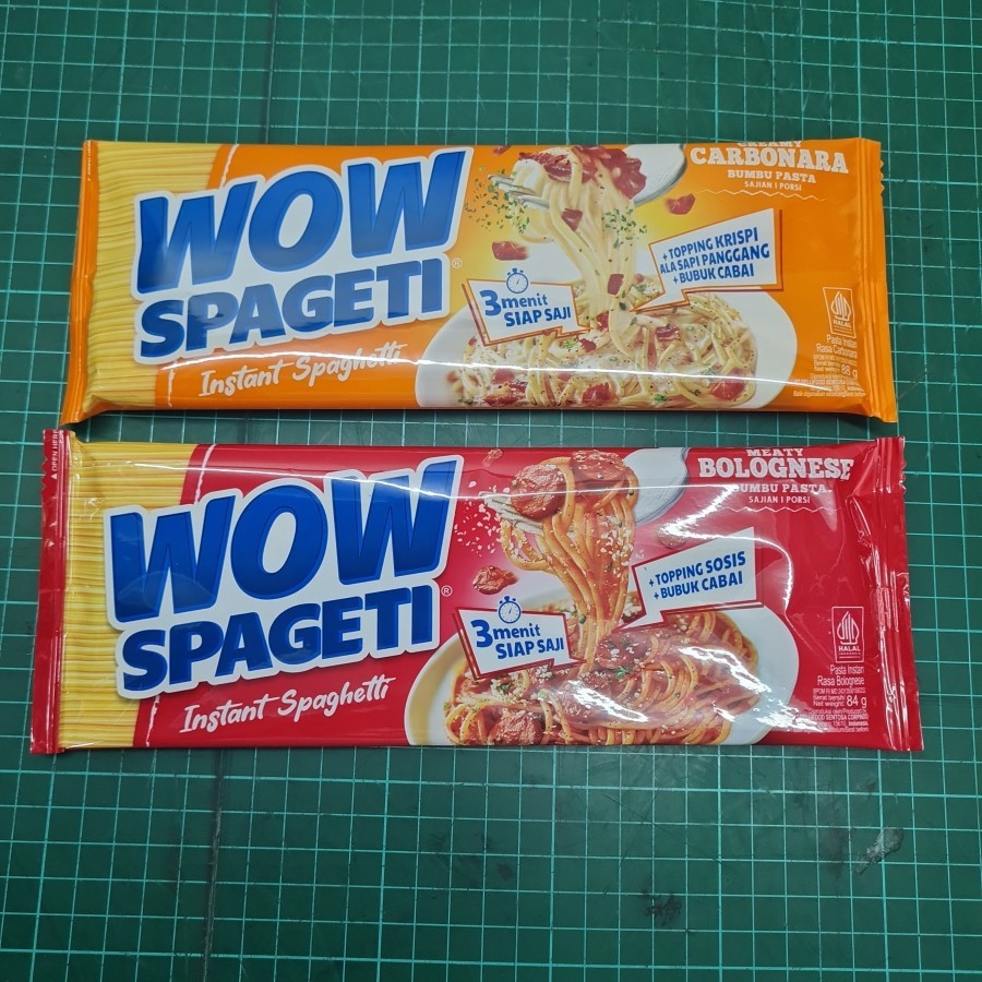 

WOW Spageti (Instant Spaghetti) Pasta
