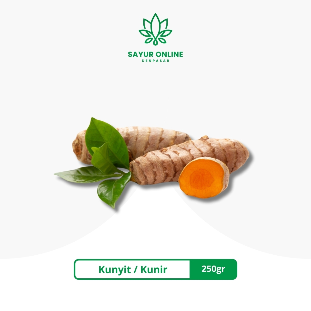 

Kunyit / Kunir 250gr - Sayur Online Denpasar