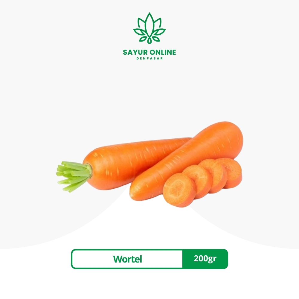 

Wortel Impor / Berastagi 200gr - Sayur Online Denpasar